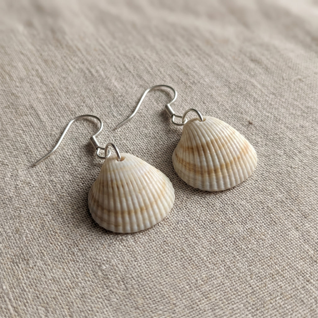 Shellvally Shell Drop Earrings