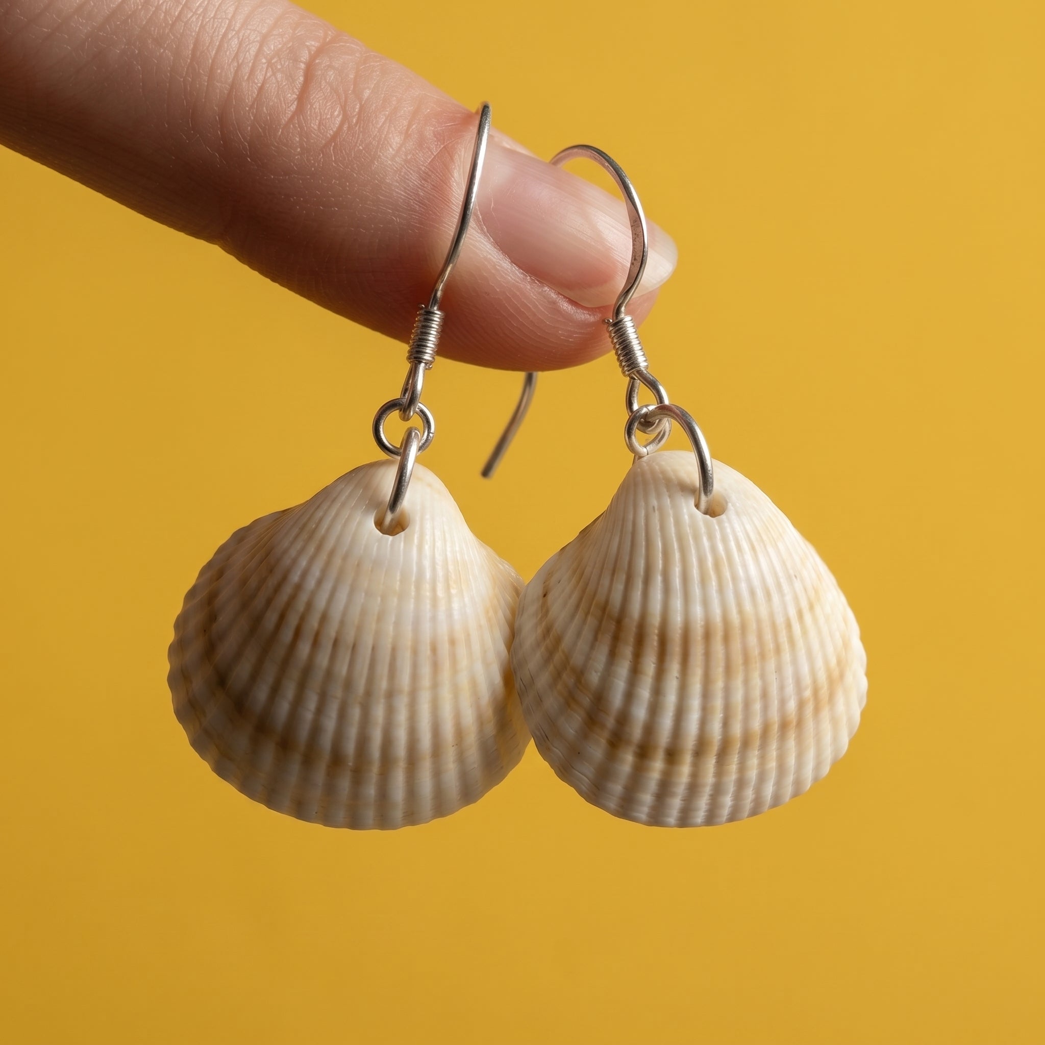 Shellvally Shell Drop Earrings