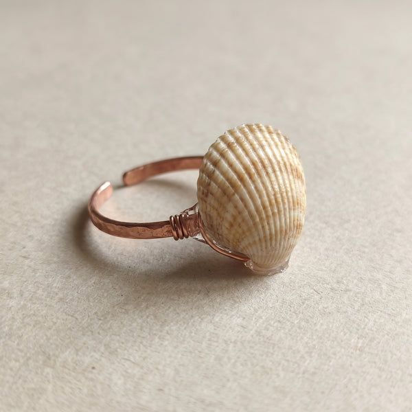 Shellvally Shell Statement Ring