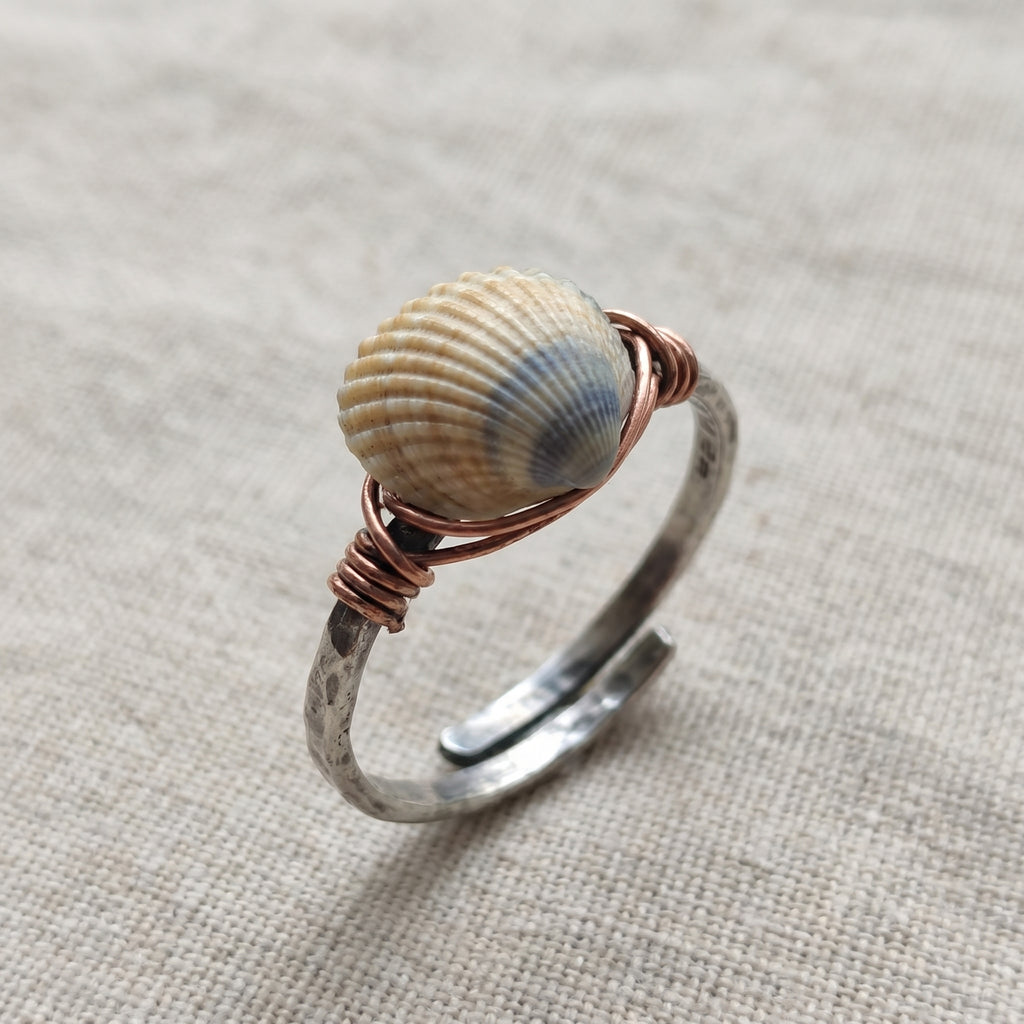 Shellvally Shell Statement Ring