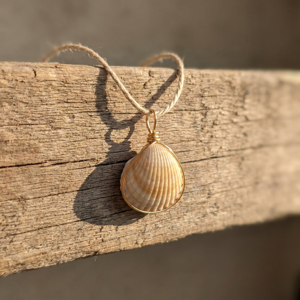 Shellvally Handmade Shell Pendant
