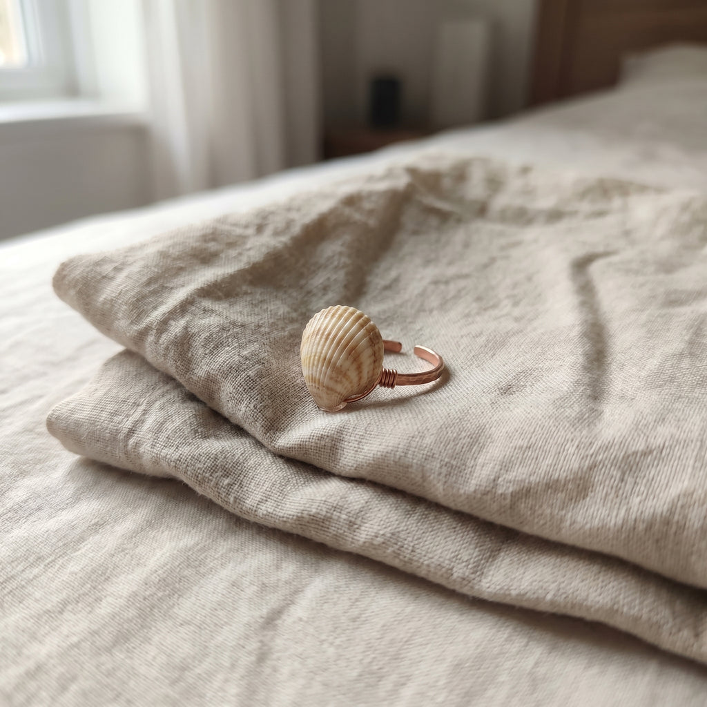 Shellvally Shell Statement Ring