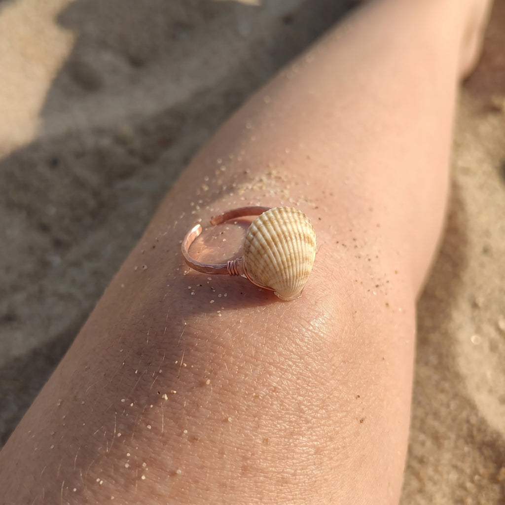 Shellvally Shell Statement Ring