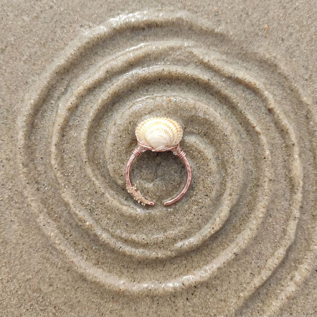Shellvally Shell Statement Ring